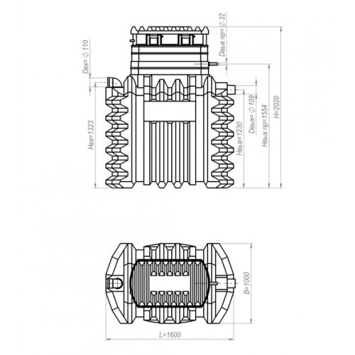 Септик ДЕСЕПТИКОН-2000